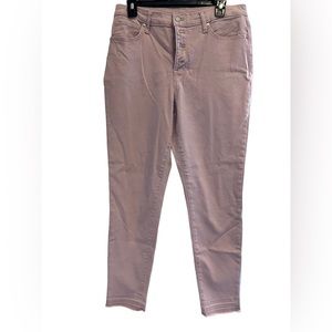 Pink, jeans